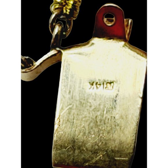 Vintage Signed Honora 14kt Gold & Diamond Double Strand Natural Pearl Necklace ( - Picture 7 of 8